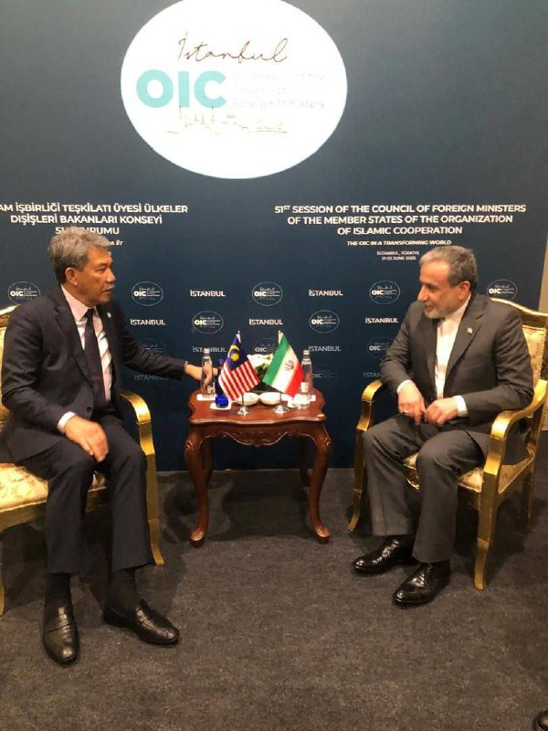 دیدار و گفتگوی عراقچی با وزرای خارجه الجزایر، مالزی، پاکستان، عراق و ترکیه 1 Image