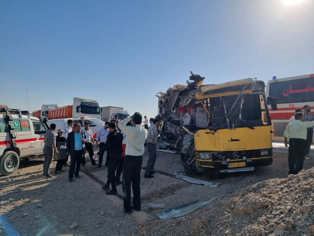 اسامی فوتیهای حادثه اتوبوس حامل دانشجویان در سمنان اعلام شد 2 Image